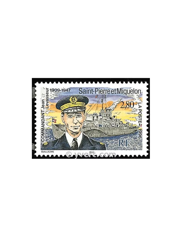 n° 624 -  Timbre Saint-Pierre et Miquelon Poste