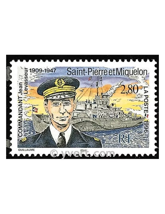 n° 624 -  Timbre Saint-Pierre et Miquelon Poste