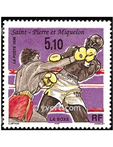 n° 625 -  Timbre Saint-Pierre et Miquelon Poste 2
