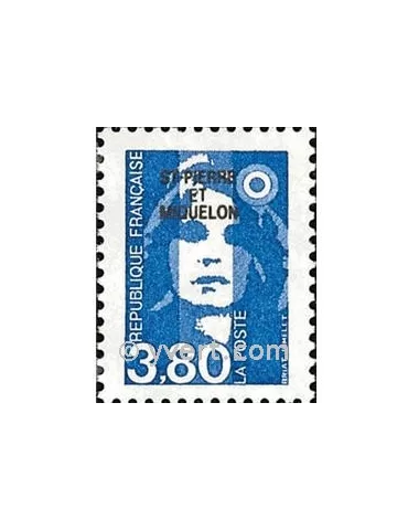 n° 627 -  Timbre Saint-Pierre et Miquelon Poste