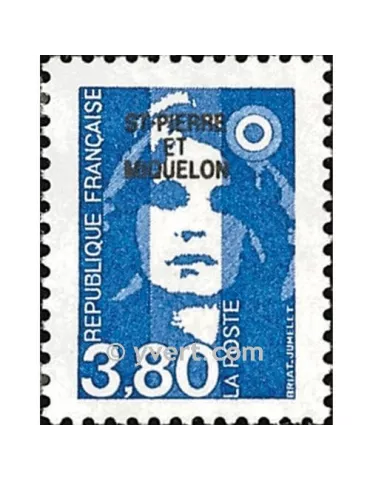 n° 627 -  Timbre Saint-Pierre et Miquelon Poste 2