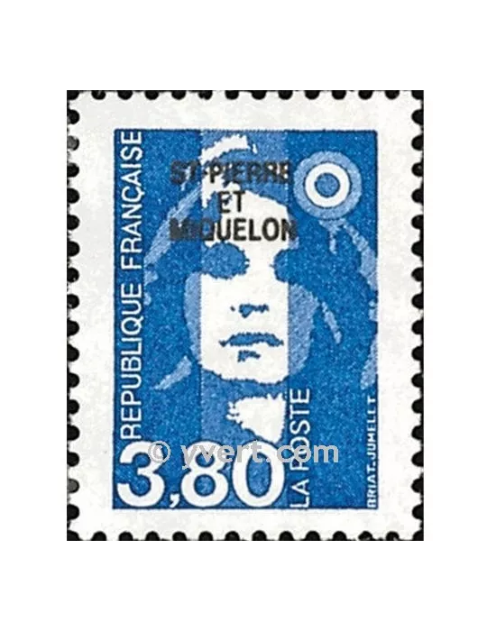 n° 627 -  Timbre Saint-Pierre et Miquelon Poste