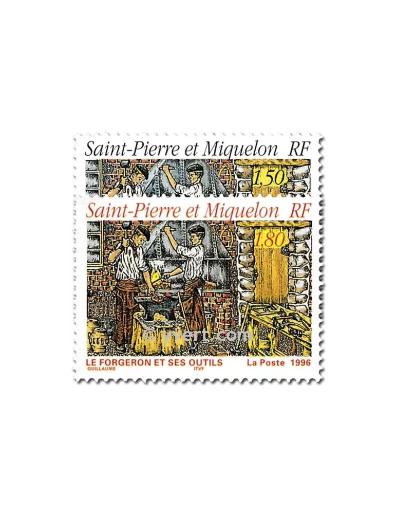 n° 628/629 -  Timbre Saint-Pierre et Miquelon Poste