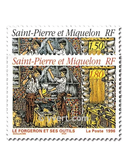 n° 628/629 -  Timbre Saint-Pierre et Miquelon Poste