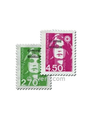 n° 630/631 -  Timbre Saint-Pierre et Miquelon Poste
