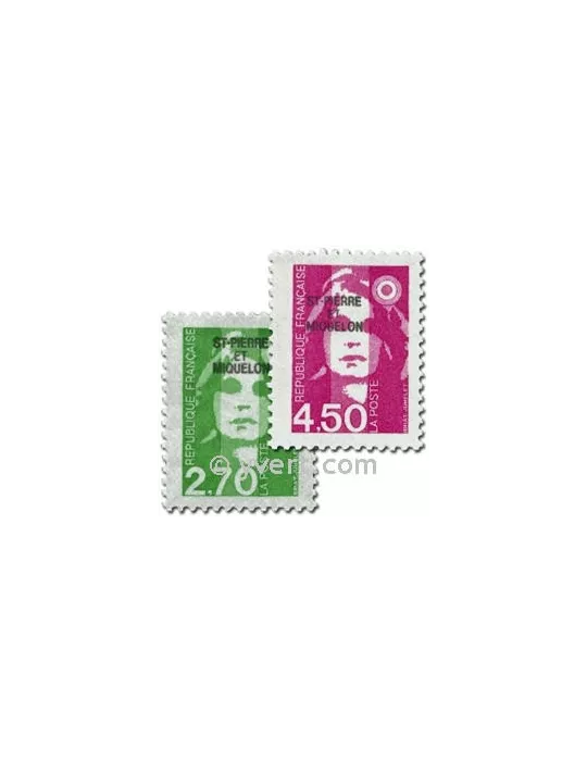 n° 630/631 -  Timbre Saint-Pierre et Miquelon Poste