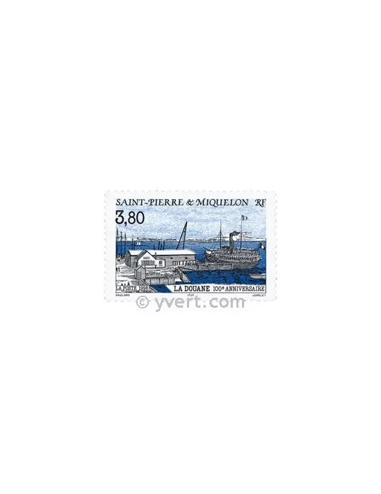 n° 636 -  Timbre Saint-Pierre et Miquelon Poste
