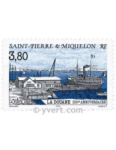 n° 636 -  Timbre Saint-Pierre et Miquelon Poste 2