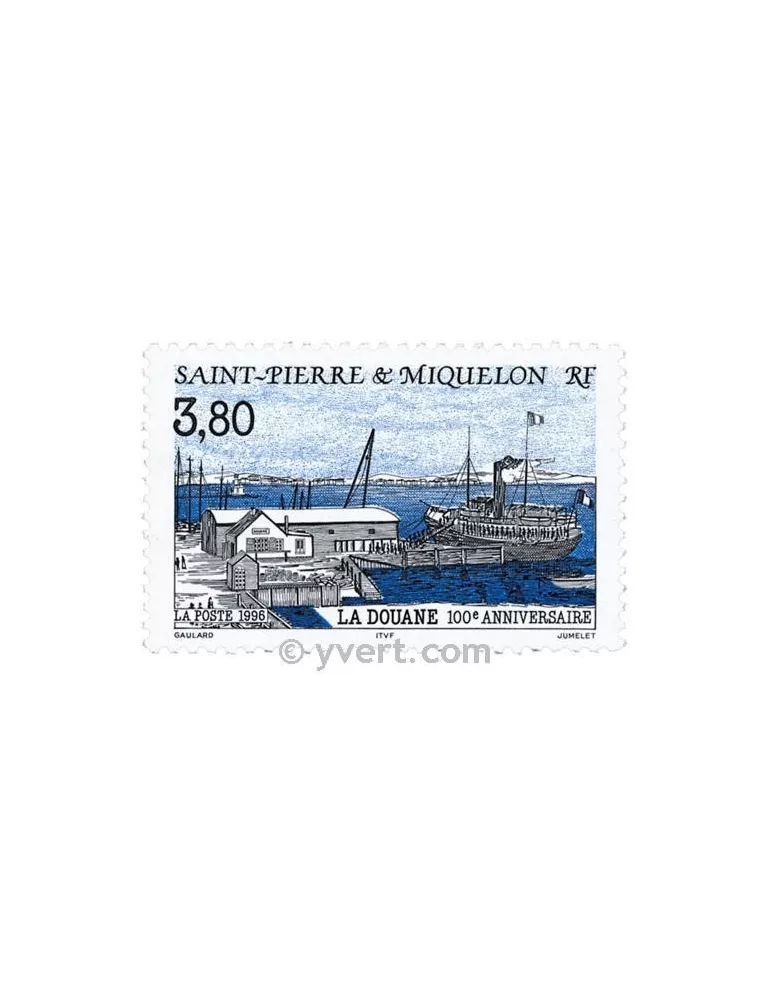 n° 636 -  Timbre Saint-Pierre et Miquelon Poste
