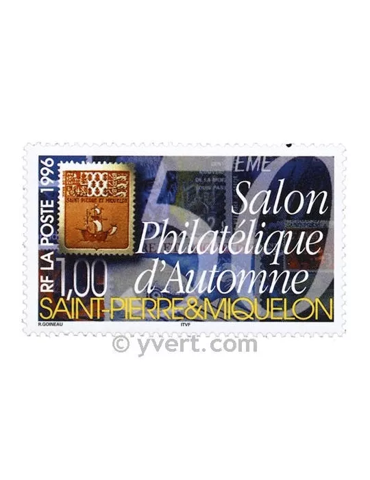 n° 637 -  Timbre Saint-Pierre et Miquelon Poste