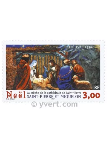 n° 638 -  Timbre Saint-Pierre et Miquelon Poste 2