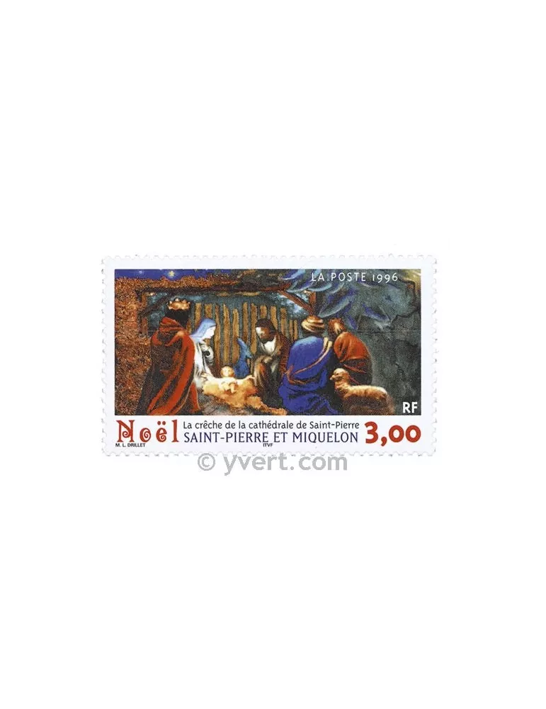 n° 638 -  Timbre Saint-Pierre et Miquelon Poste