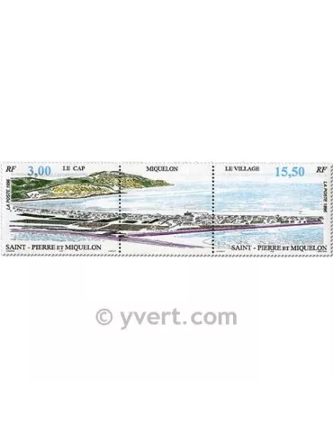 n° 640A -  Timbre Saint-Pierre et Miquelon Poste 2