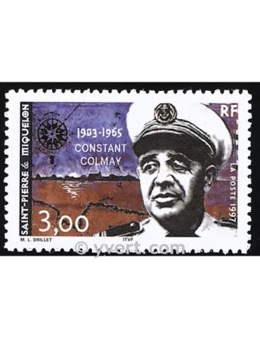 n° 641 -  Timbre Saint-Pierre et Miquelon Poste 2