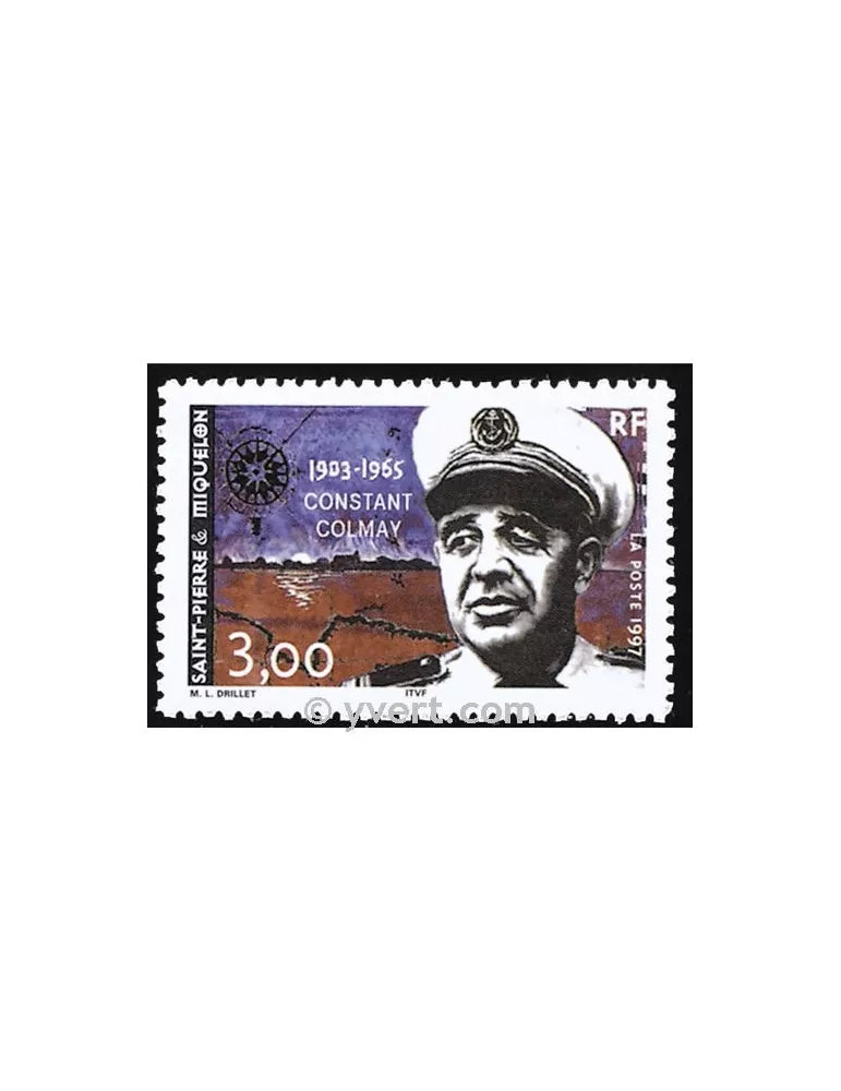 n° 641 -  Timbre Saint-Pierre et Miquelon Poste
