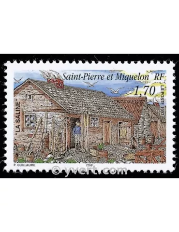 n° 644 -  Timbre Saint-Pierre et Miquelon Poste 2