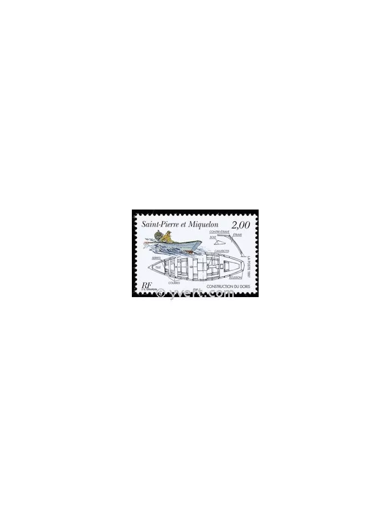n° 645 -  Timbre Saint-Pierre et Miquelon Poste