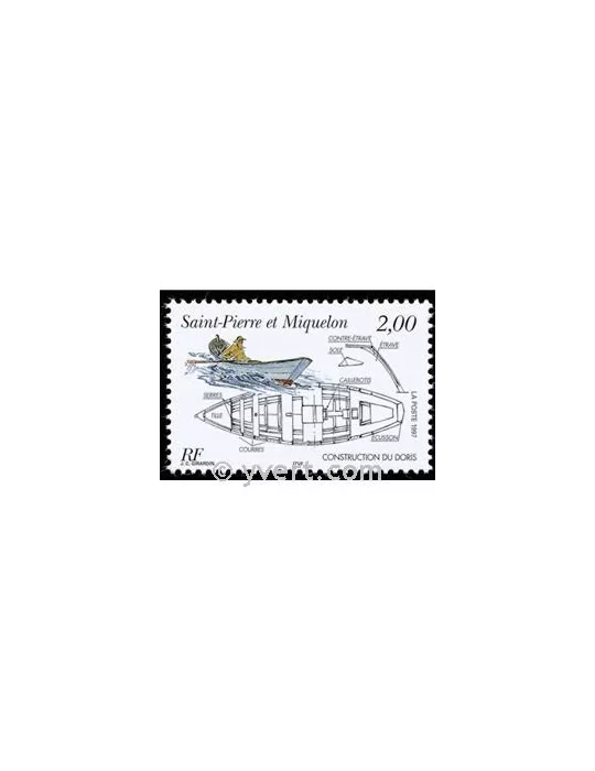 n° 645 -  Timbre Saint-Pierre et Miquelon Poste