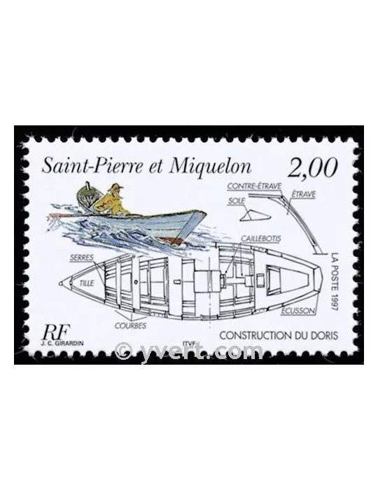 n° 645 -  Timbre Saint-Pierre et Miquelon Poste