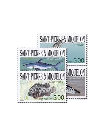 n° 646/649 -  Timbre Saint-Pierre et Miquelon Poste