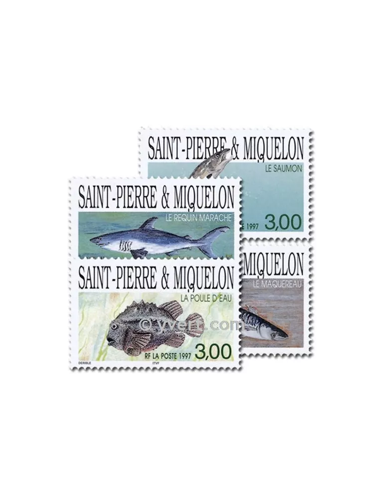 n° 646/649 -  Timbre Saint-Pierre et Miquelon Poste