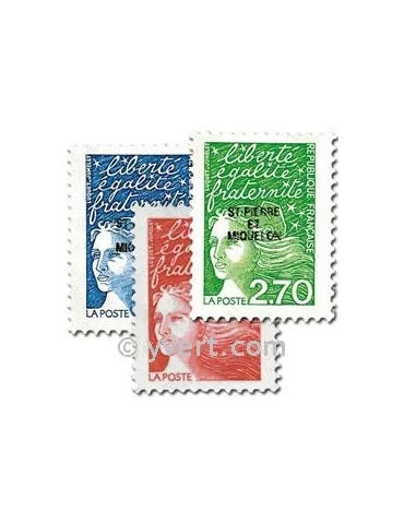 n° 650/652 -  Timbre Saint-Pierre et Miquelon Poste