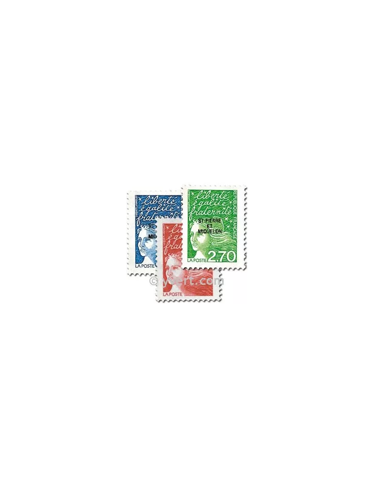 n° 650/652 -  Timbre Saint-Pierre et Miquelon Poste