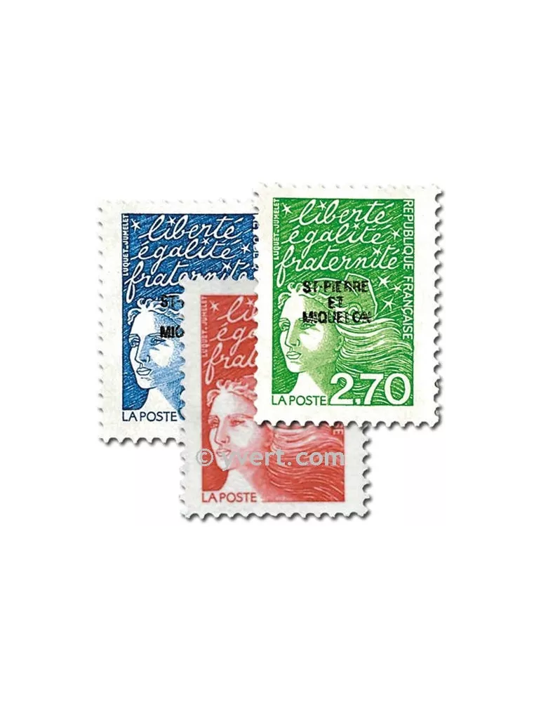 n° 650/652 -  Timbre Saint-Pierre et Miquelon Poste