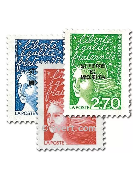 n° 650/652 -  Timbre Saint-Pierre et Miquelon Poste