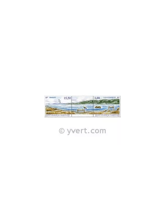 n° 654A -  Timbre Saint-Pierre et Miquelon Poste