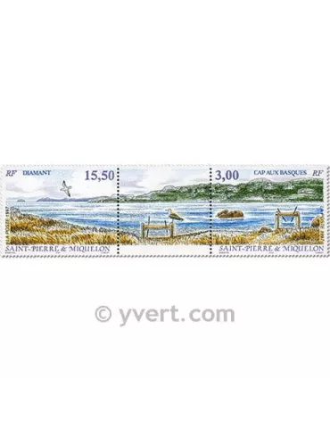 n° 654A -  Timbre Saint-Pierre et Miquelon Poste 2