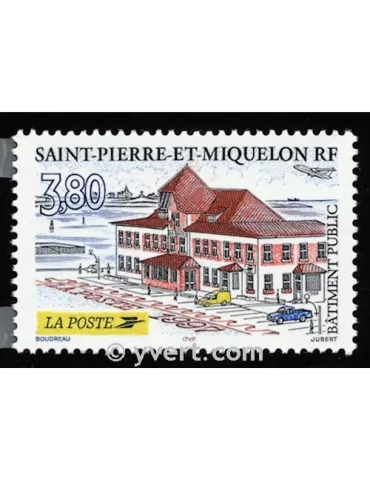 n° 655 -  Timbre Saint-Pierre et Miquelon Poste 2