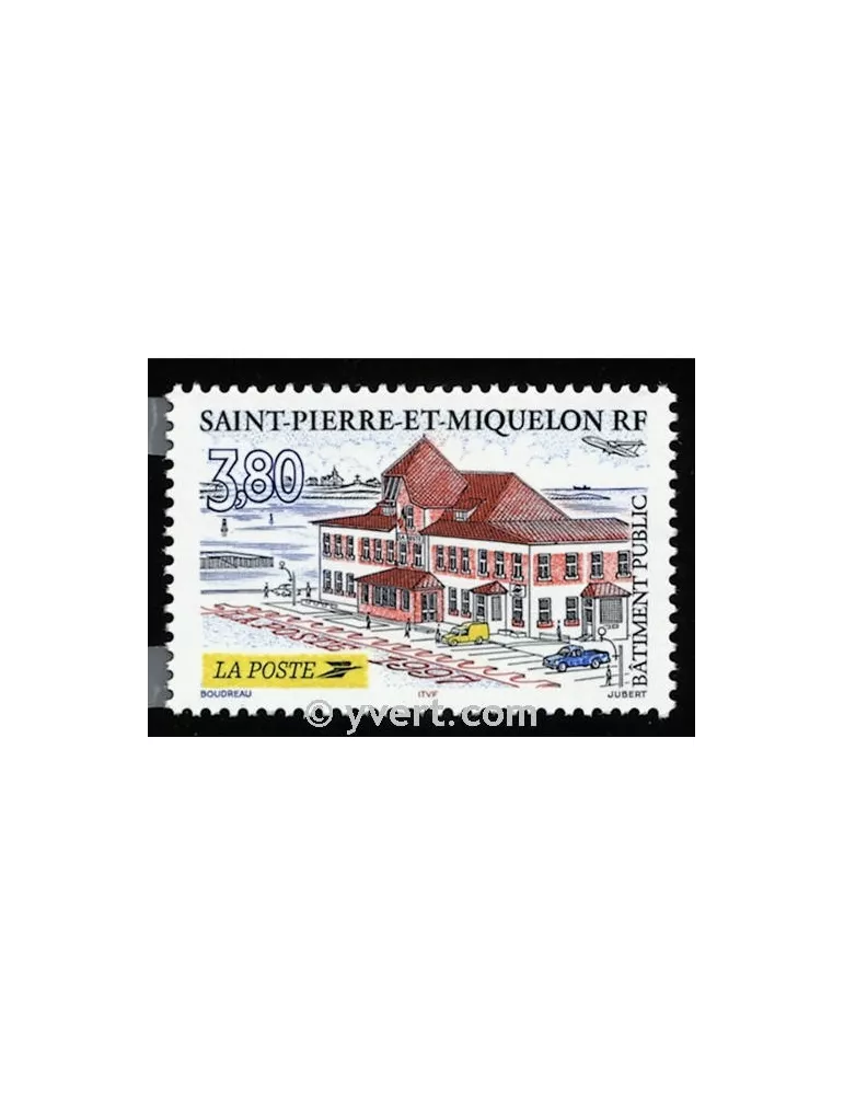 n° 655 -  Timbre Saint-Pierre et Miquelon Poste