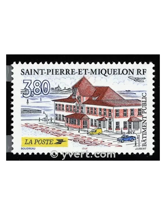 n° 655 -  Timbre Saint-Pierre et Miquelon Poste