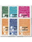 n° 663/668 -  Timbre Saint-Pierre et Miquelon Poste