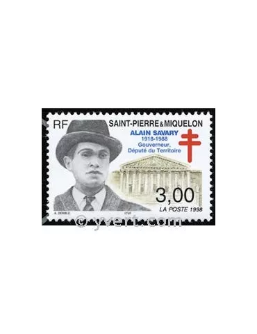 n° 669 -  Timbre Saint-Pierre et Miquelon Poste