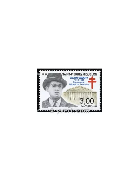 n° 669 -  Timbre Saint-Pierre et Miquelon Poste