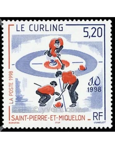 n° 670 -  Timbre Saint-Pierre et Miquelon Poste 2