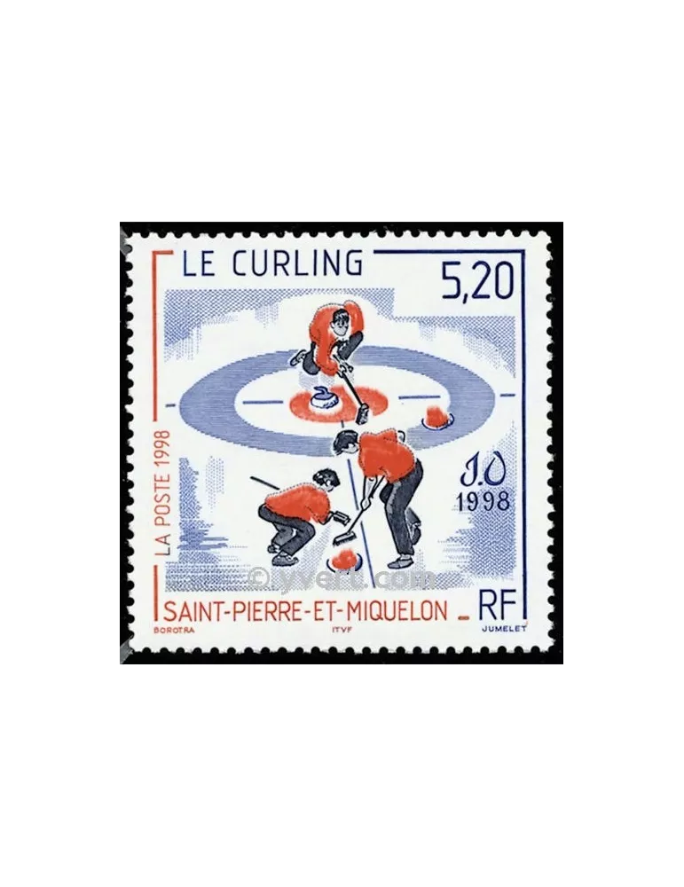n° 670 -  Timbre Saint-Pierre et Miquelon Poste