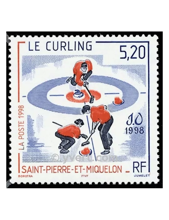 n° 670 -  Timbre Saint-Pierre et Miquelon Poste