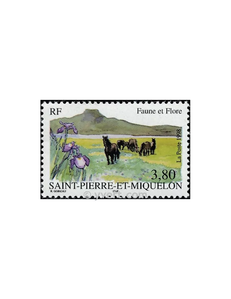 n° 671 -  Timbre Saint-Pierre et Miquelon Poste
