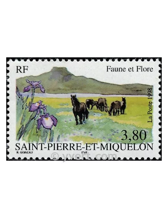 n° 671 -  Timbre Saint-Pierre et Miquelon Poste
