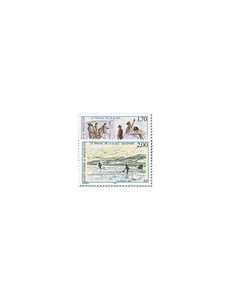 n° 672/673 -  Timbre Saint-Pierre et Miquelon Poste