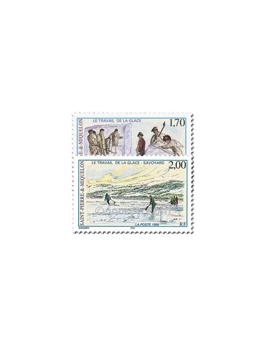 n° 672/673 -  Timbre Saint-Pierre et Miquelon Poste