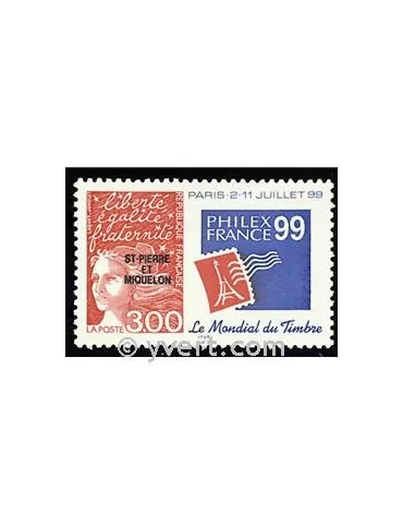 n° 674 -  Timbre Saint-Pierre et Miquelon Poste