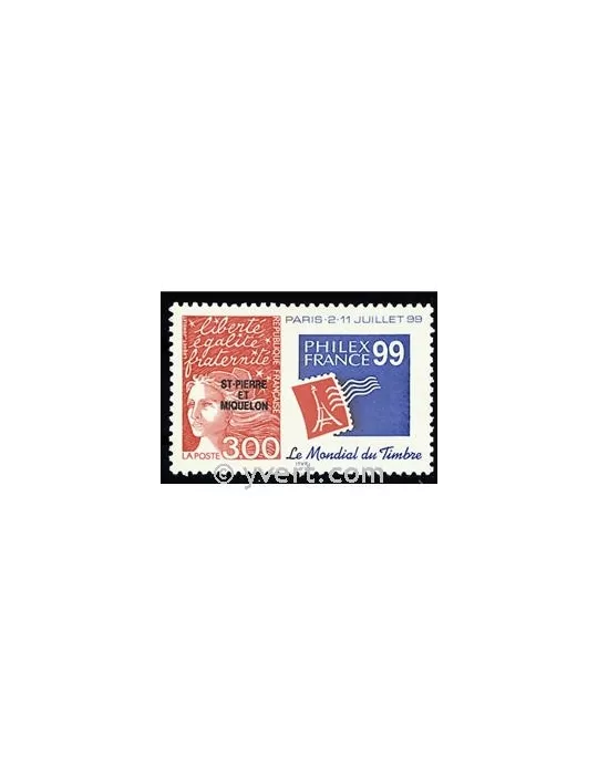 n° 674 -  Timbre Saint-Pierre et Miquelon Poste