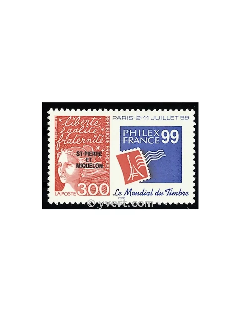 n° 674 -  Timbre Saint-Pierre et Miquelon Poste