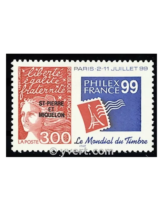 n° 674 -  Timbre Saint-Pierre et Miquelon Poste