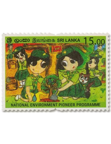 n° 2345 - Timbre SRI LANKA Poste