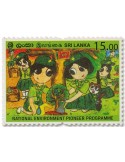 n° 2345 - Timbre SRI LANKA Poste